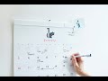 ⑬Special Edition: Whiteboard Calendar