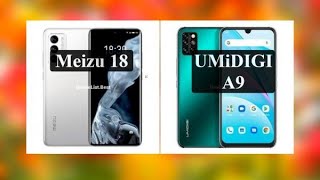 Meizu 18 vs UMiDIGI A9: Was ist der Unterschied?