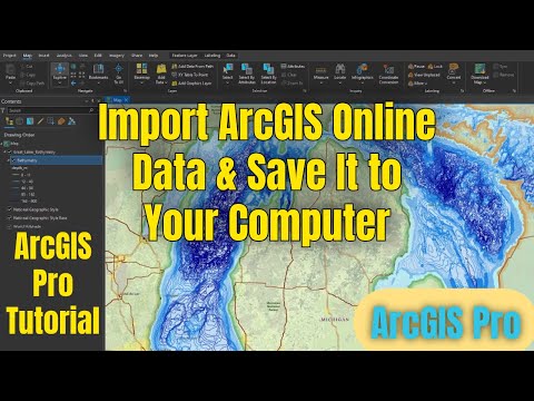Import ArcGIS Online Data & Save it to Your Computer for Full Control in ArcGIS Pro thumbnail