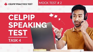 CELPIP Task 4 Speaking Making Predictions Sample Question with Answers Mock Test #2 FINAL