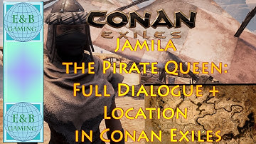 Conan Exiles - Where To Learn Mitra Religion - Trainer Location -  Jamila The Pirate Queen Dialogue