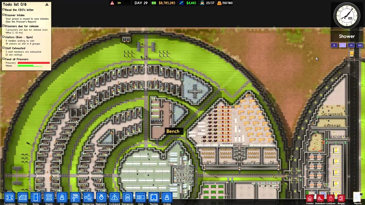Prison Architect (Alpha 24) - EP 172 - Pendulum Prison PT 8