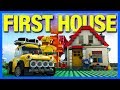 Forza Horizon 4 LEGO Let's Play : BUILDING OUR HOUSE!! (Part 1)