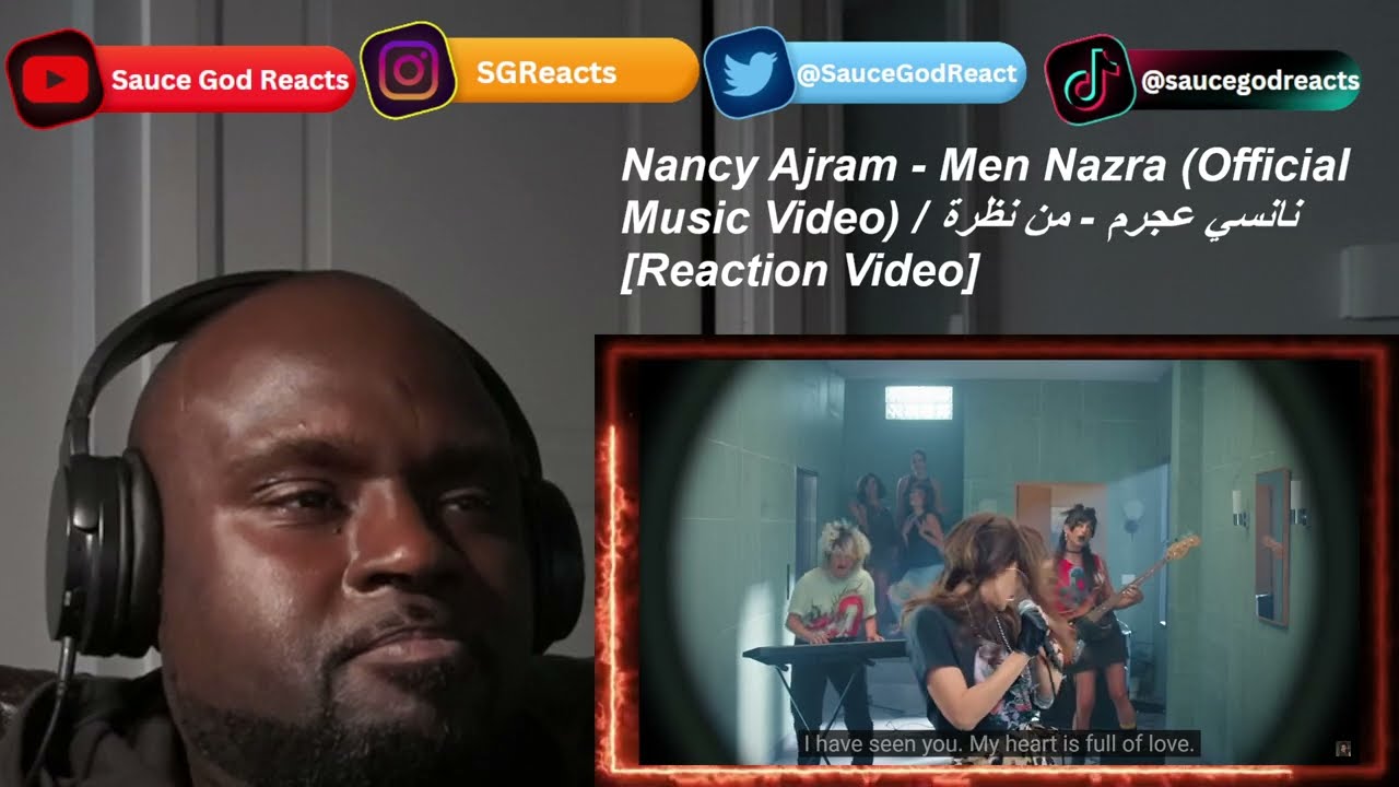 Nancy Ajram - Men Nazra (Official Music Video) / نانسي عجرم - من نظرة| REACTION