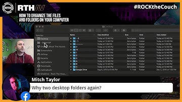 #ROCKtheCouch - Day 10 - How To Organize The Files and Folders On Your Computer