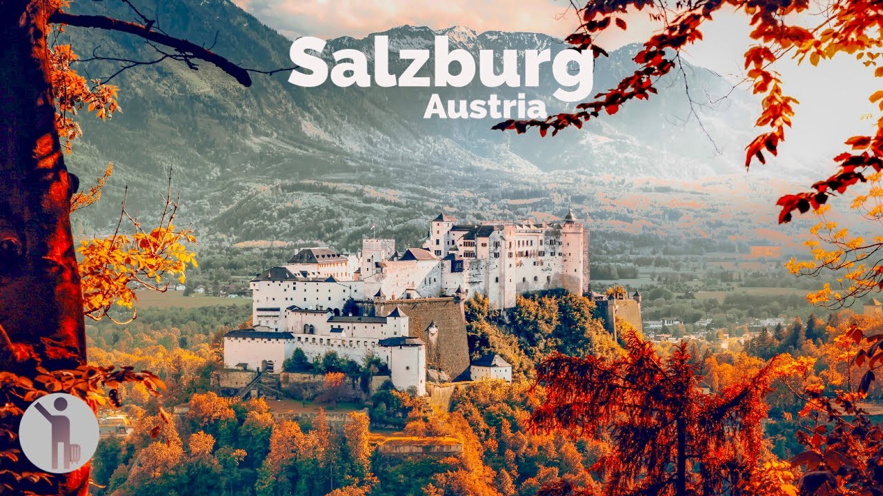 Salzburg, ऑस्ट्रिया | Mozart | पैदल यात्रा 4K