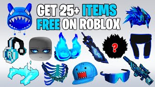 HURRY! GET 25+ FREE ITEMS AND BLUE EYES FACE FREE ITEMS ON ROBLOX 2026!