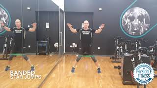 Banded Star Jumps