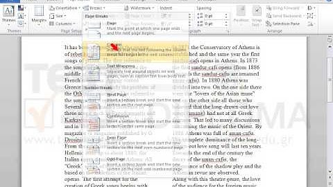 Select the entire document and create a two column layout. Then, apply equal height on columns...