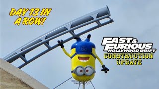 Universal Orlando Resort Fast & Furious: Hollywood Drift Roller Coaster Construction Update 7.19.26