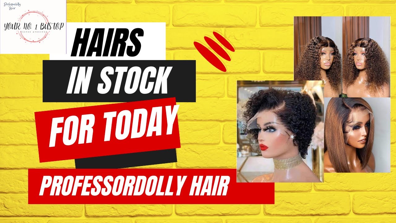 HAIRS IN STOCK IN OUR STORE TODAY 12/08/2023 YouTube