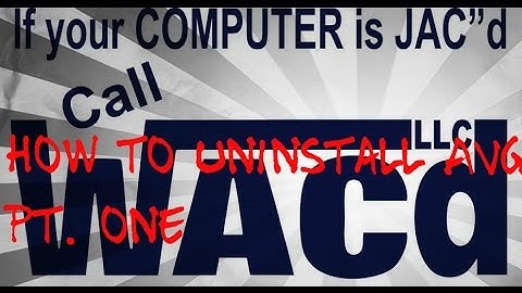 How to fully uninstall AVG