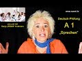 Deutsch-Prüfung A1 „Sprechen“ (von und mit Sonja Hubmann)