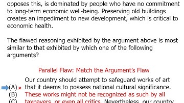 June 2007 LSAT, Section 3, Logical Reasoning, Question 20, Explanation