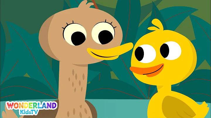 5 Little Ducks | Five Little ducks | 1 to 5 | Super Simple Song | Nursery Rhymes & Kids Songs #poem