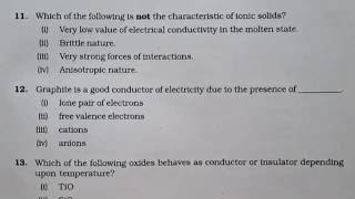 NCERT Exemplar - Solid State 1.3