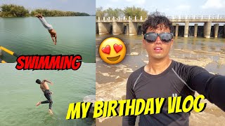 My Birthday Vlog 😍 Swimming + Full Masti Vlog 😂