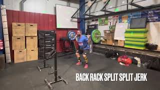 Back Rack Split Jerk