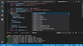 011 Creating a Component Using the Angular Cli