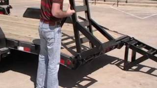 PJ Trailers - Double Hinge Flip Over Ramps