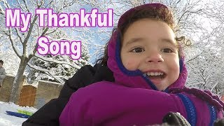 My thankful song (Thanksgiving Song) | Kids Songs |