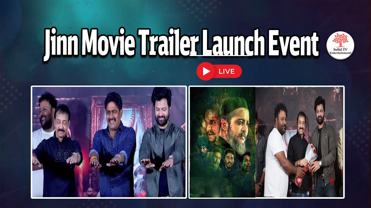Jinn Movie Trailer Launch Event LIVE | Ammith Rao | Parvez Simbha | Prakash Thumbinadu