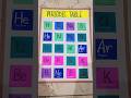 Periodic table//1 to 20 on A6 sheet // Easy to make ❤️😀#learning