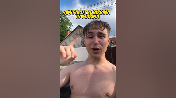 AM CONSTRUIT O PISCINĂ ÎN MAȘINĂ 🤣🤣