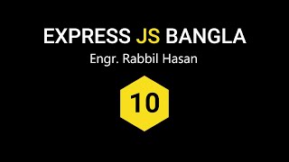 Express JS Tutorial Bangla | Part 10 Response Redirect