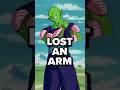 “Piccolo always loses an arm”