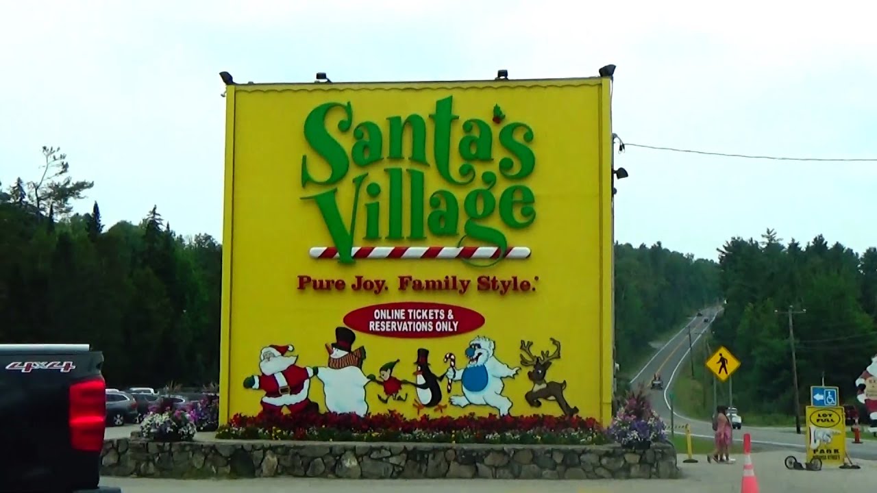 Santa's Village in New Hampshire. Remote, Well-Themed Family Park