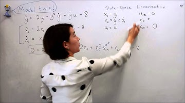 Intro to Control - 6.4 State-Space Linearization
