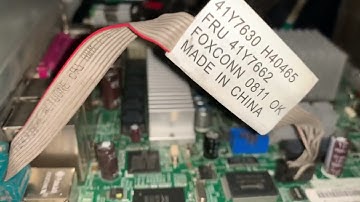 IBM x3400 model 7970 no video