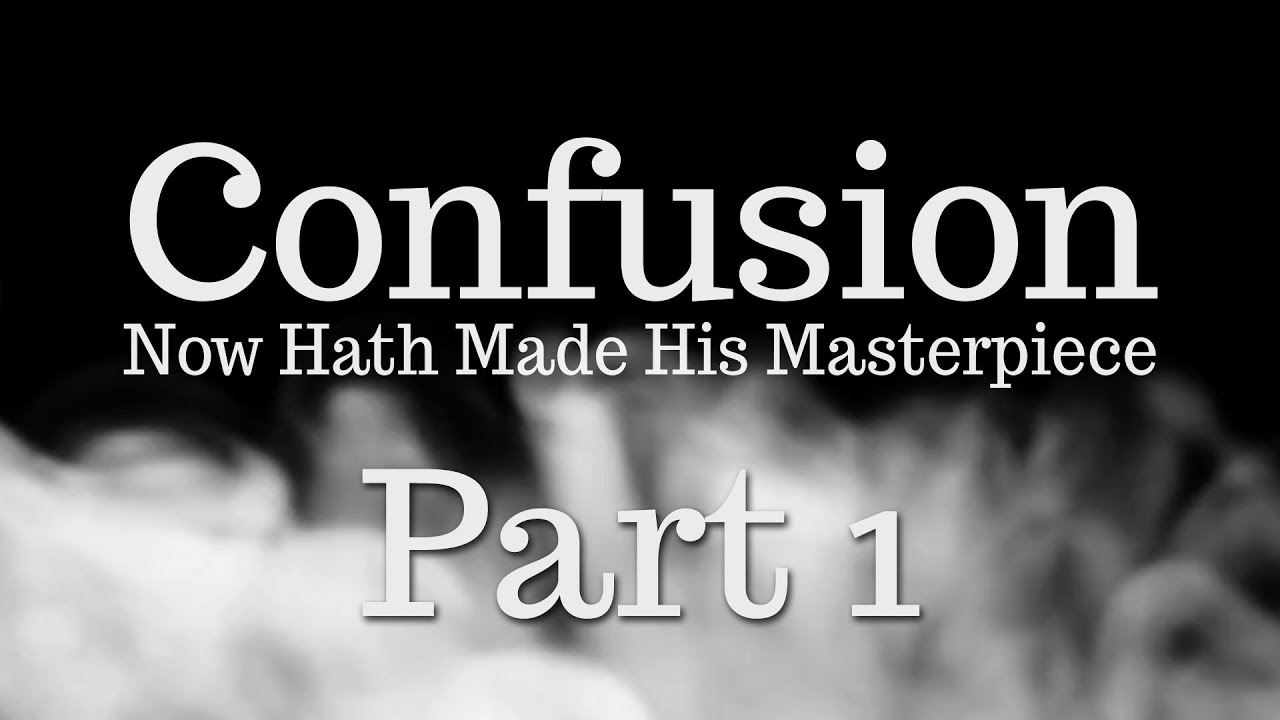 Bishop Williamson - Confusion Now Hath Made His Masterpiece Part 1