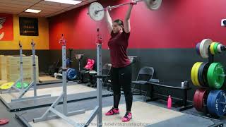 Tempo Push Press (Slow Eccentric)