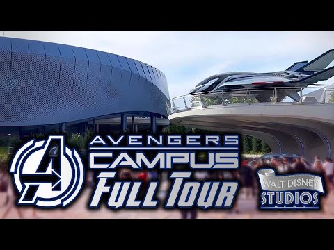 Full Walkthrough Tour of Avengers Campus in Walt Disney Studios Paris