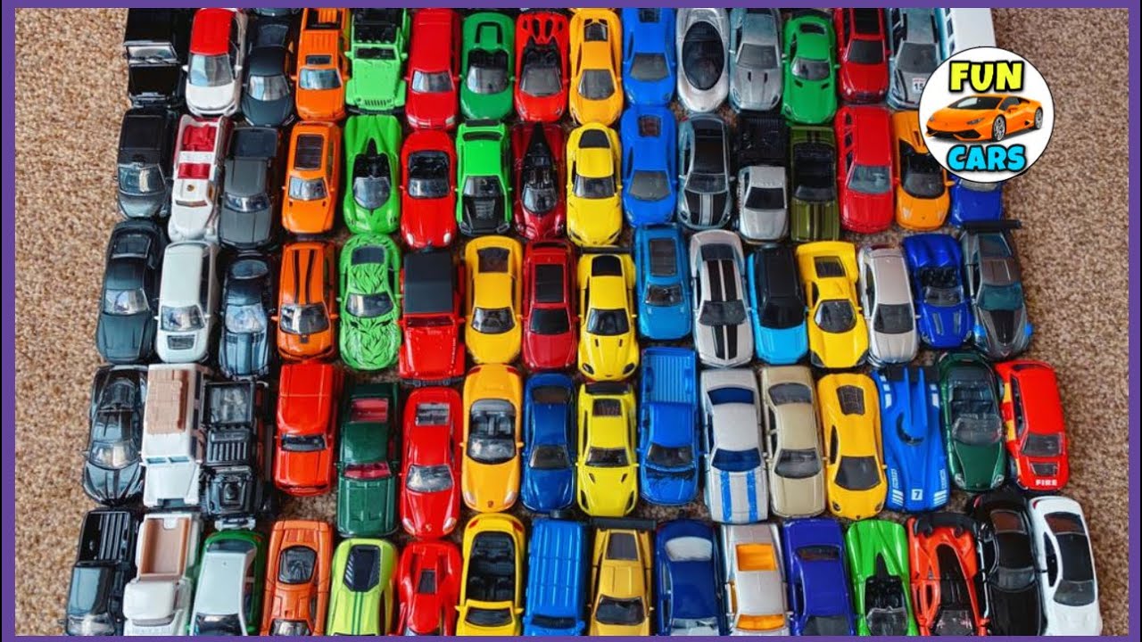 Hundred Mix Car Toy and Colourful For Kids Video YouTube