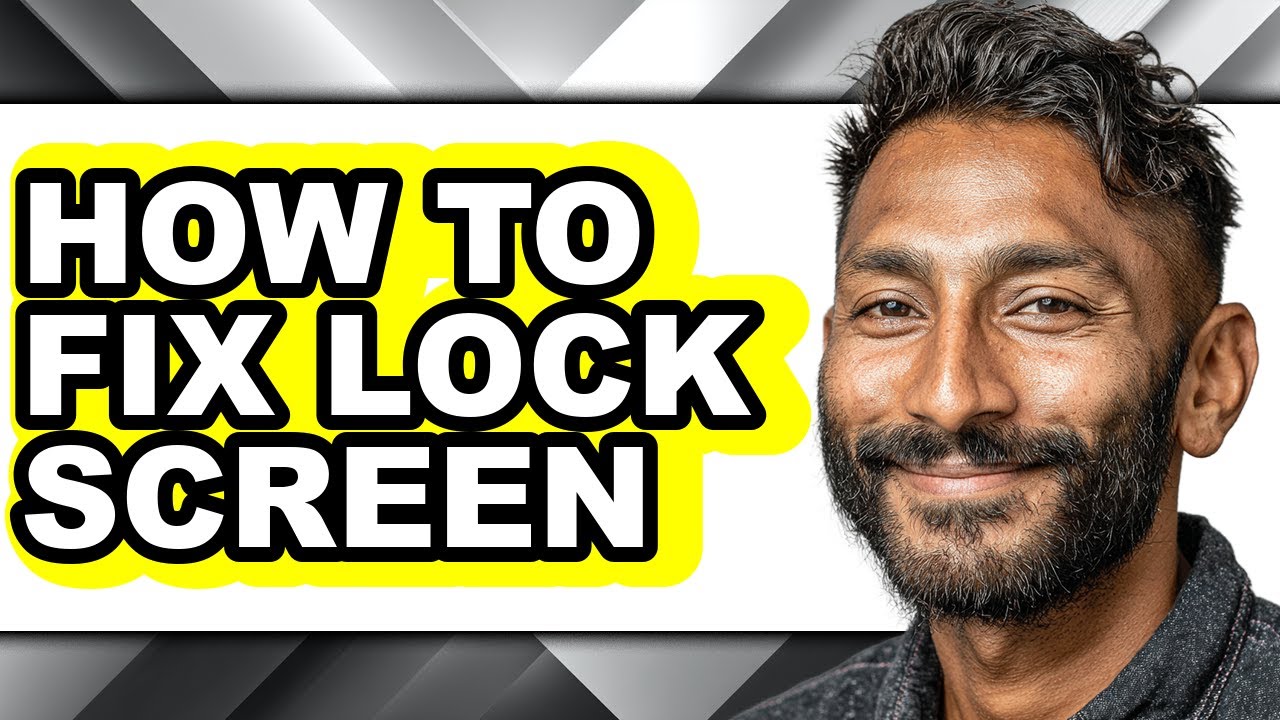 How to Fix Lock Screen - Step by Step - YouTube