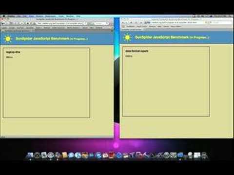 Firefox 3 vs. Safari : Javascript