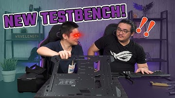 UPGRADING our test bench! Cooler Master MasterFrame 700 build process!