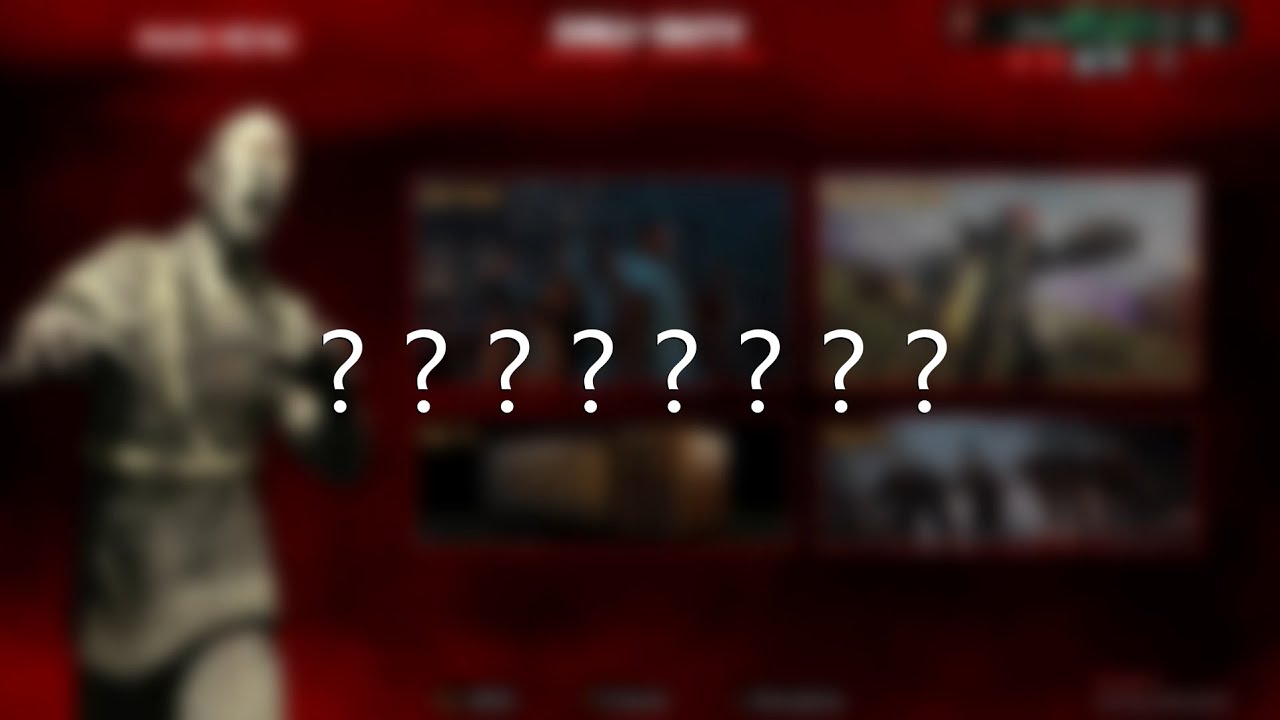 COD Zombie Warfare Selection Menu Theme In Game original - YouTube