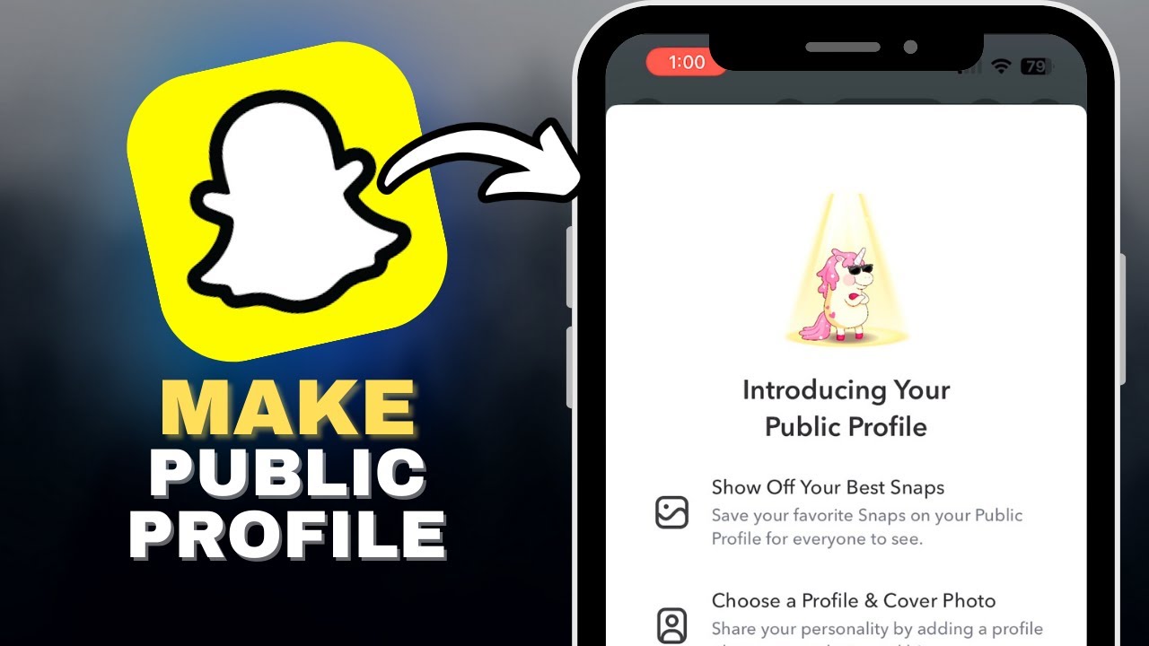 How To Make A Public Profile On Snapchat in SECONDS!