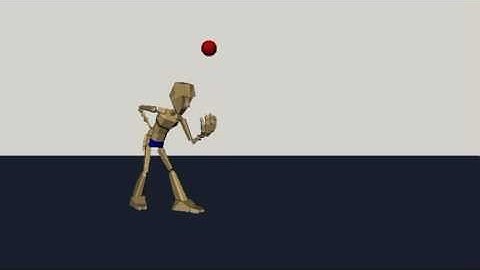 Ball throwing animation 3D Maya