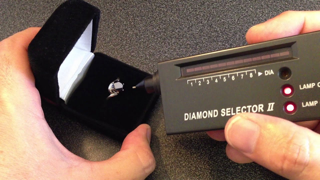 1.77cts Black Diamond Test YouTube