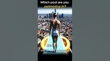 Which weird pool would you dive into? 💦Pt.3 #asmr #oddlysatisfying #relxing #pool #dream #shorts