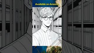 Anime: Boys in Glasses: Coloring Book for Adults available on Amazon #amazon #anime #glasses #boys