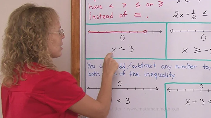 Introduction to inequalities - pre-algebra lesson