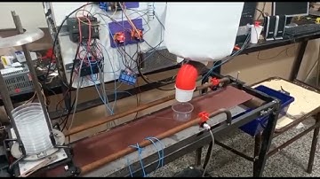 Dispenser de vasos automático y cinta transportadora