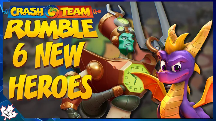 Crash Team Rumble: 6 NEW HEROES DISCOVERED! Spyro,...