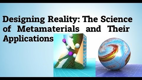 Designing Reality: The Science of Metamaterials and Their Applications